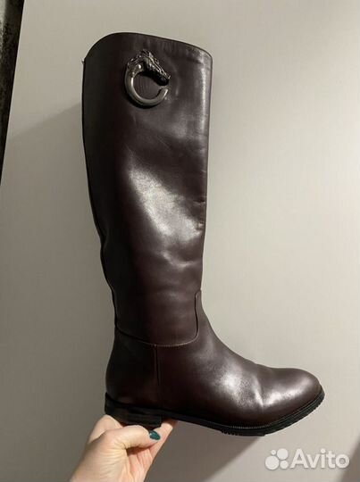 Сапоги Ekonika Alla Pugachova (кожа, мех)