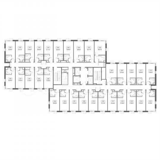 Апартаменты-студия, 20,5 м², 9/21 эт.