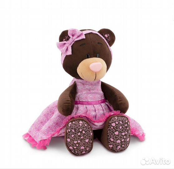 Мягкая игрушка Медведь Milk Цветочная симфония 25