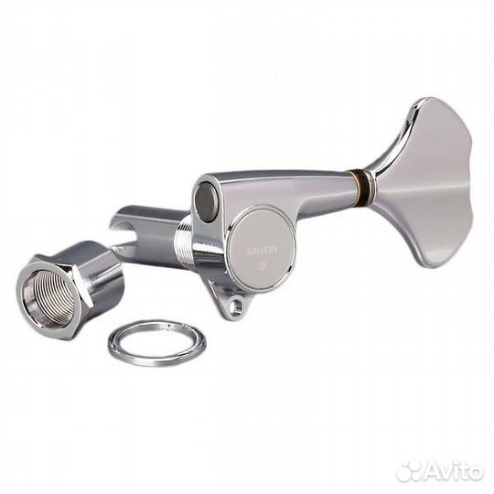 Колки для бас-гитары Gotoh GB707-C (L4) Chrome