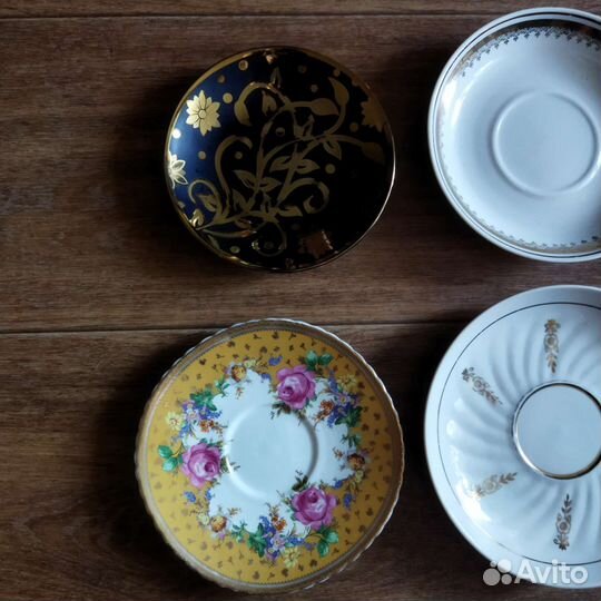 Блюдца фарфор СССР