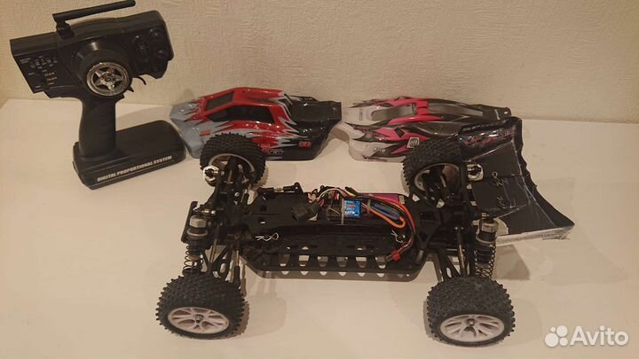 Радиоуправляемая модель vrx racing spirit 1/10