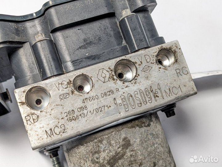 Блок ABS Renault Logan 2 2018