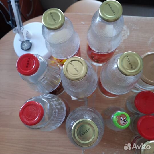 Банки и бутылки стеклянные бу