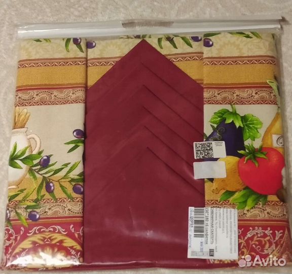 Скатерть +6 салфеток