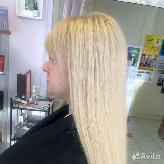 Наращивание волос капсульное