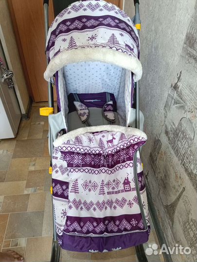 Коляска санки