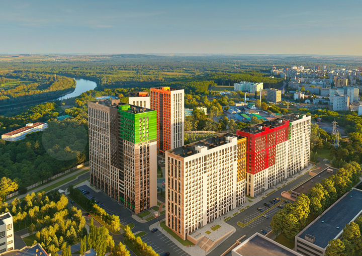 2-к. квартира, 49,3 м², 22/25 эт.