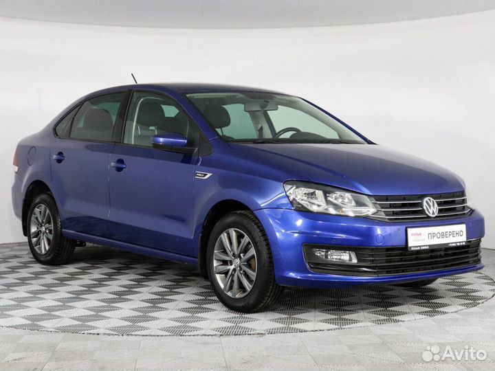 Volkswagen Polo 1.6 AT, 2019, 138 353 км
