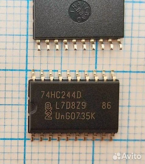 NEX-NXP 74HC244D микросхемы - 10 штук лот