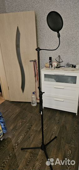 Поп фильтр с треногой