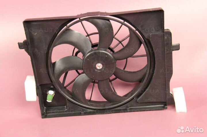 Вентилятор радиатора охлаждения Hyundai Solaris2