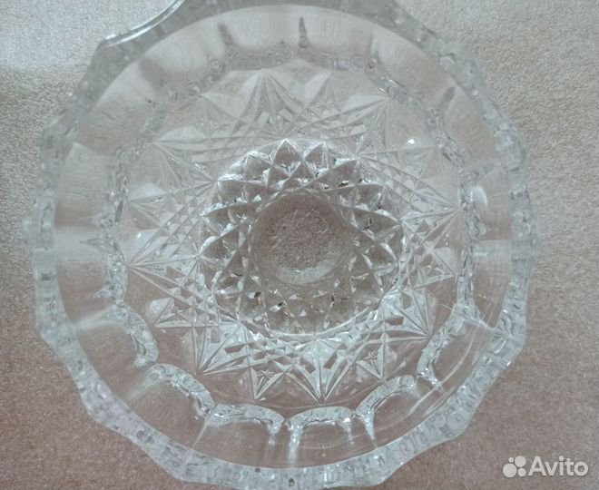 Хрустальная конфетница СССР