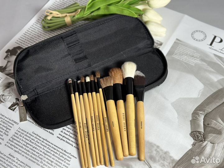 Натуральные Кисти для макияжа