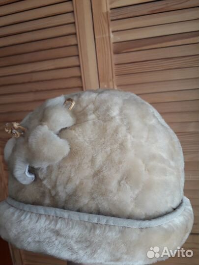 Шапка зимняя меховая женская