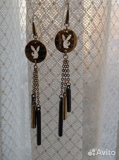 Серьги длинные
