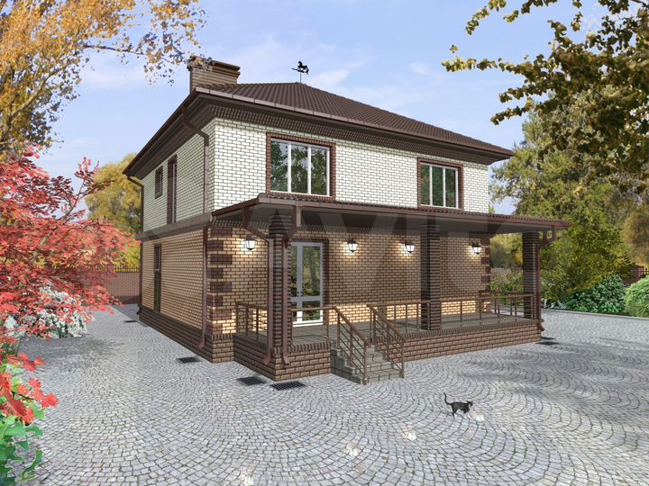 Дом 140 м² на участке 5,5 сот.