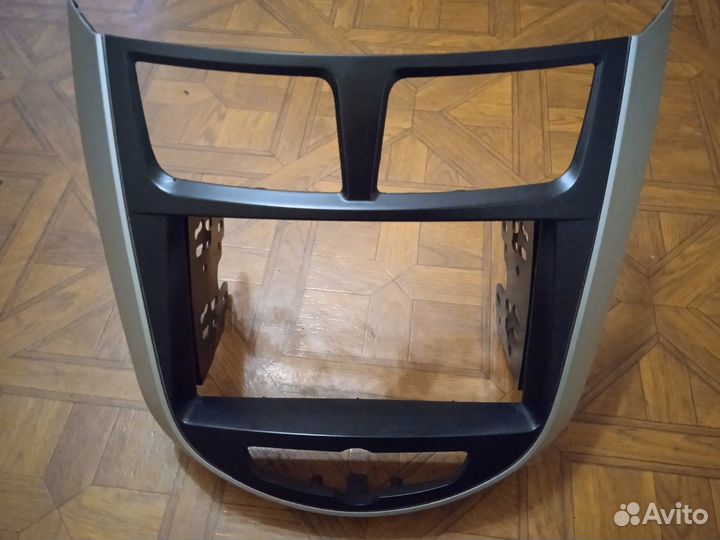 Рамка для магнитолы hyundai solaris