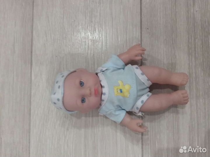 Кукла пупс с кроваткой