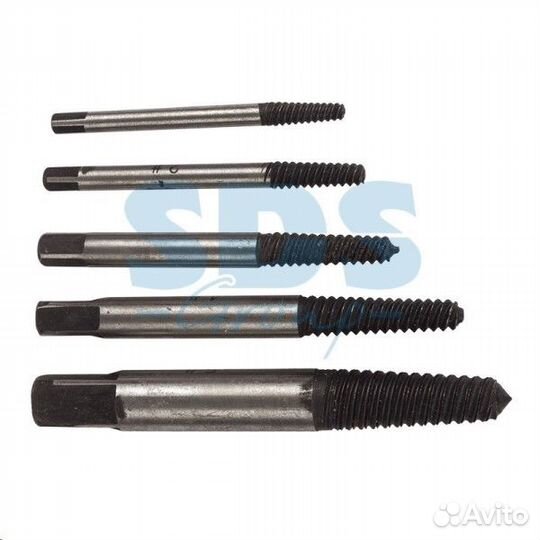 Набор экстракторов (5 предм.) для выкручивания