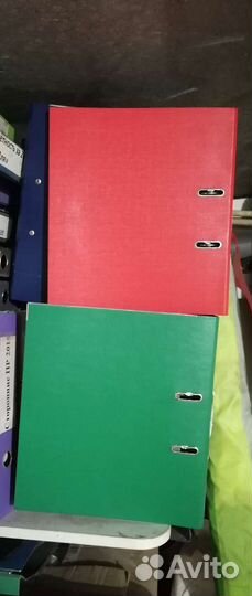 Папки офисные б/у