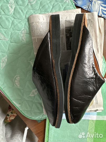 Сабо размер 42 унисекс натуральная кожа производст