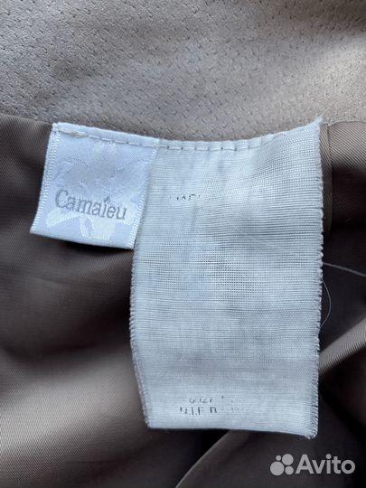 Замшевая юбка натуральная Camaieu