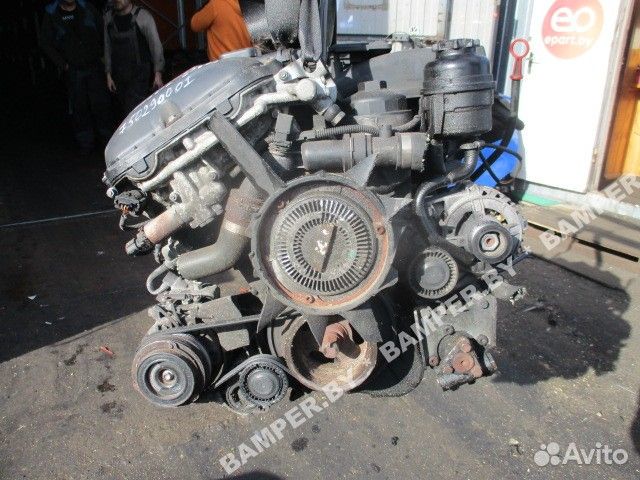 256S5 Двигатель к BMW 5 E39, 2001 г. 2.5 л, бензин