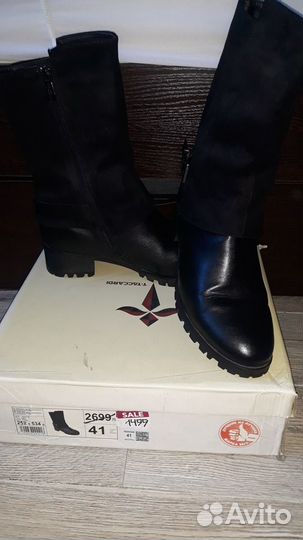 Сапоги осень весна женские