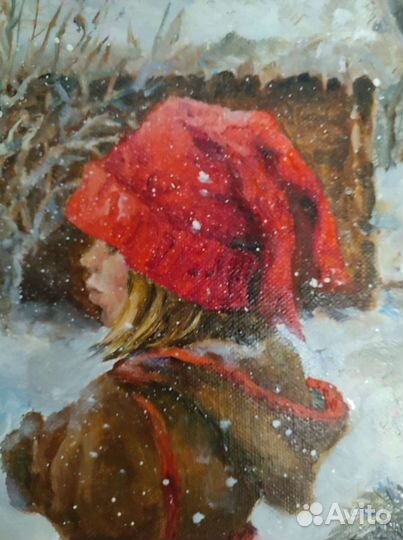 Картина маслом на холсте 