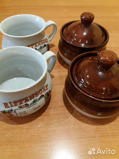 Горшок для запекания, бульонница
