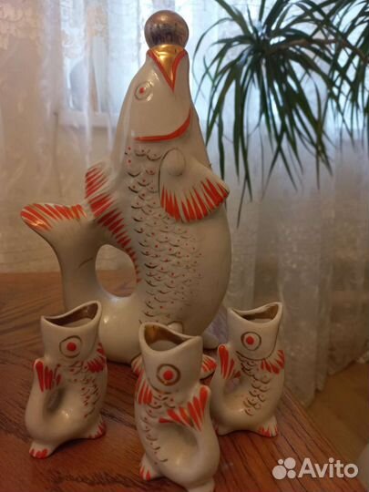 Графинчик в виде рыбки