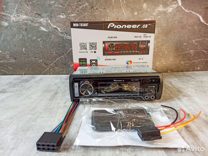 Магнитола pioneer процессорная с блютузом