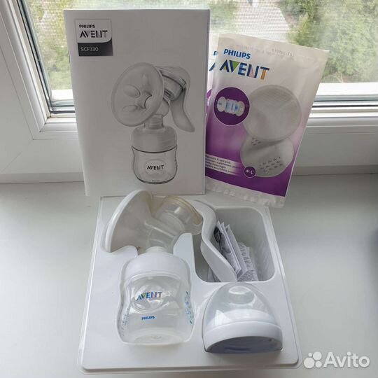 Молокоотсос ручной avent philips