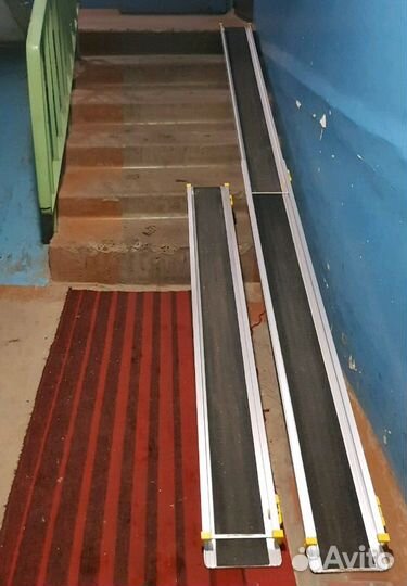 Пандус телескопический 2-ух секционный (155-310см)