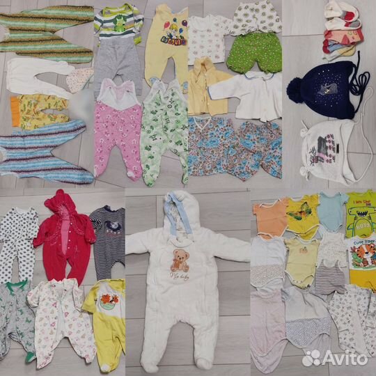 Детская одежда от 0 до 1 года (для новорожденных)