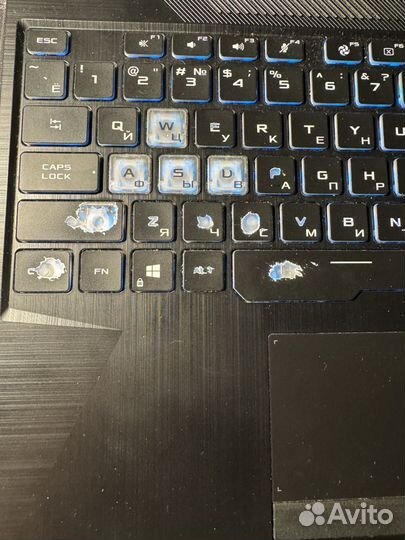 Игровой ноутбку asus TUF FX506I