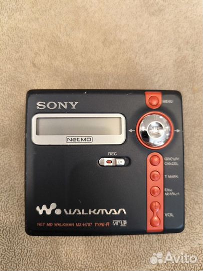 Sony walkman minidisk recorder mz-n707