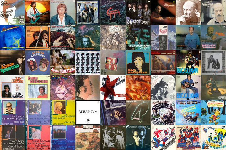 Виниловые пластинки