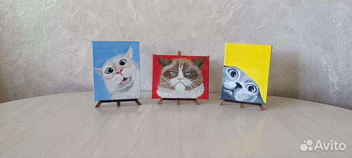 Картина маслом миниатюра