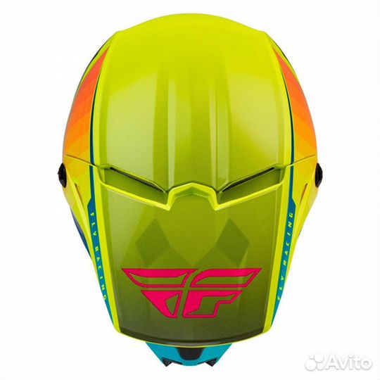 Мотошлем кроссовый FLY racing kinetic YS