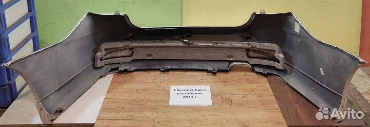 Бампер задний Chevrolet Epica, рестайлинг, 2010г