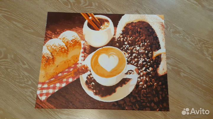 Готовые картины по номерам