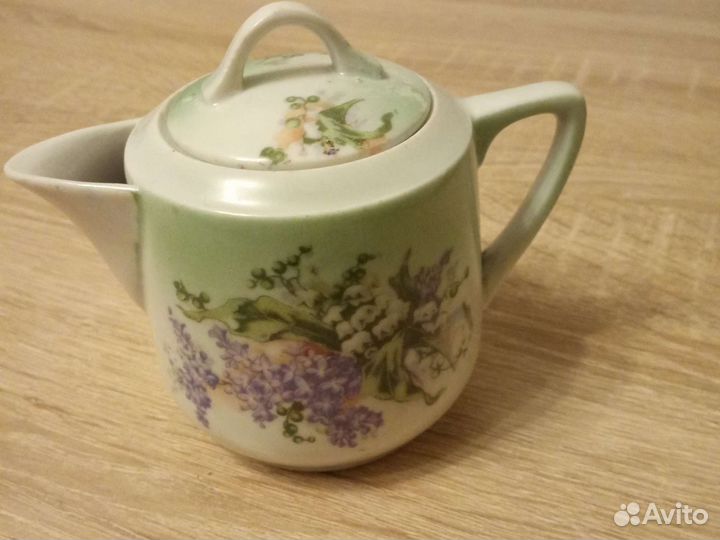 Молочник Сливочник Кузнецов Ранние Советы Фарфор