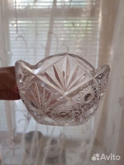 Хрустальные салатники СССР