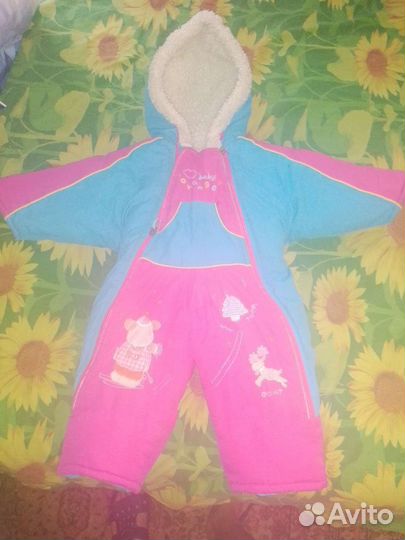 Отдам вещи и комбинезоны для девочки и мальчика