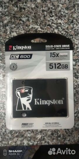 Ssd Kingston kc600 512gb