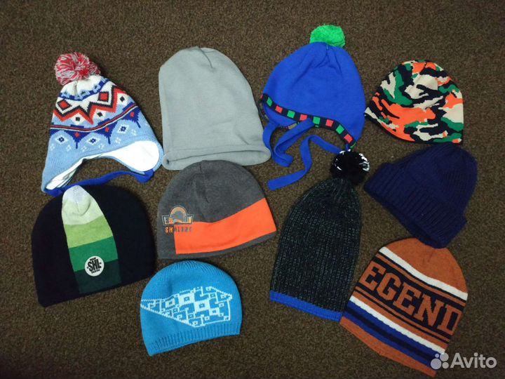 Новые шапки для мальчиков