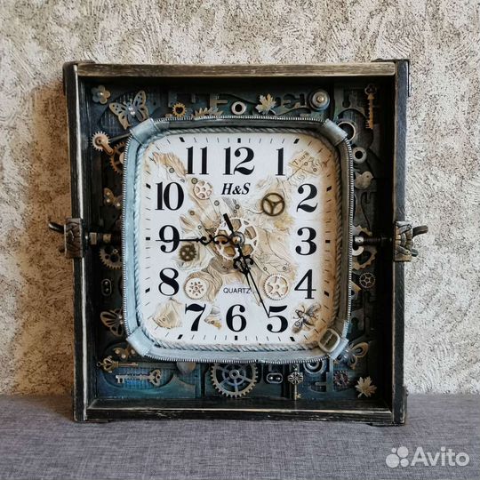 Картины, подарки, ассамбляжи в стиле Стимпанк