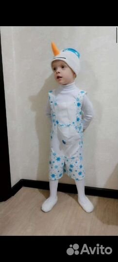 Снеговик, новогодний костюм